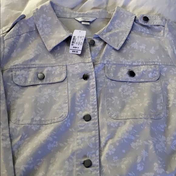 CJ Banks Floral Jean Jacket - Picture 2 of 6